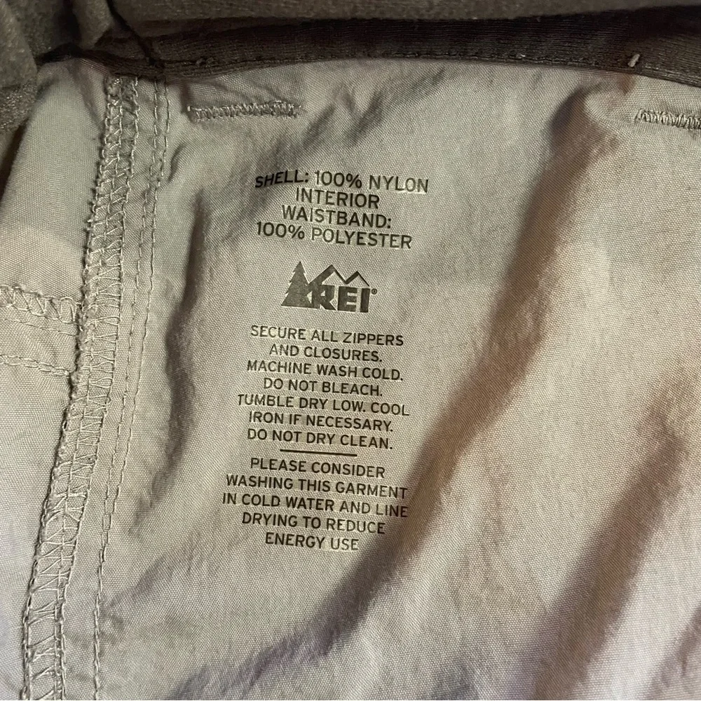 REI Men's Outdoor Cargo Pants Gray Size XL-32L